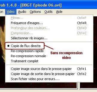 Video > Copie de flux directe